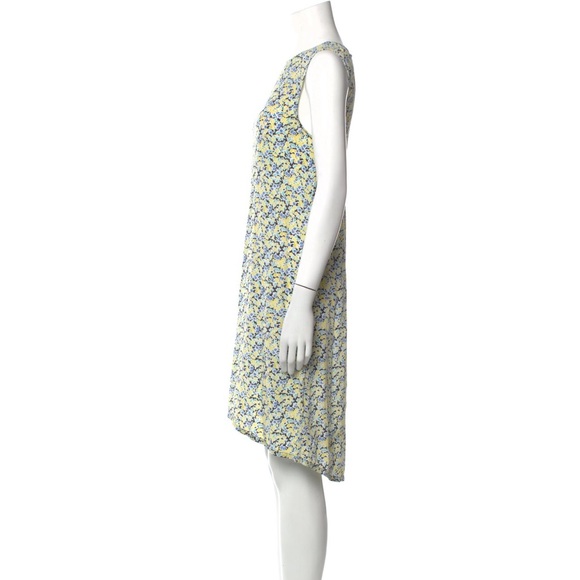 Equipment 100% Silk Floral Hi-lo Sleeveless Dress - Picture 4 of 9